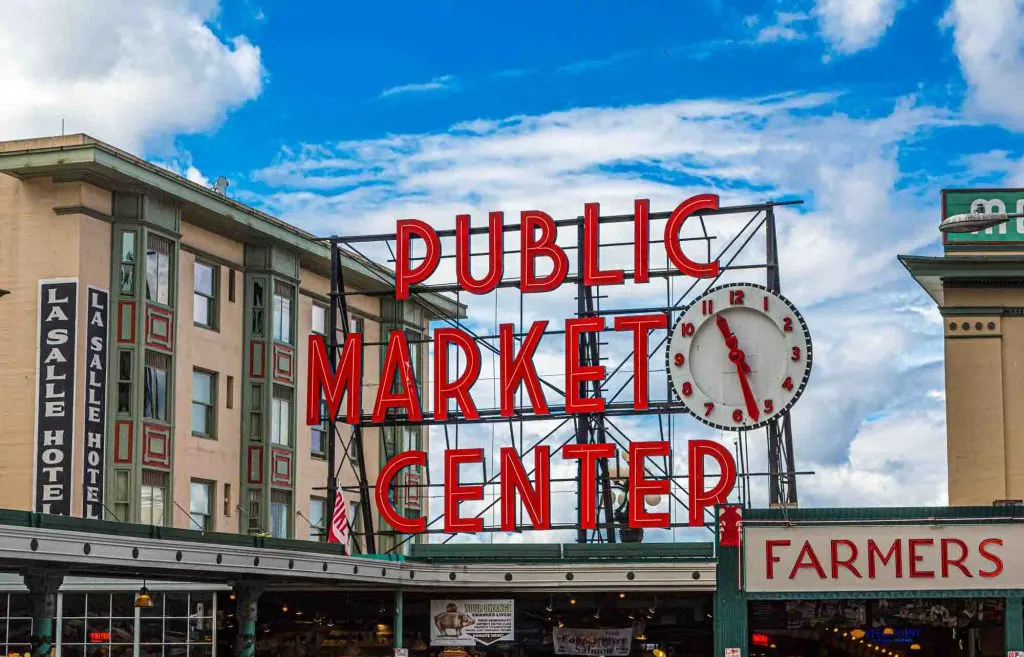 Public Market Center in Seattle