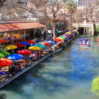 River walk in San Antonio is one of the best Austin day trips
