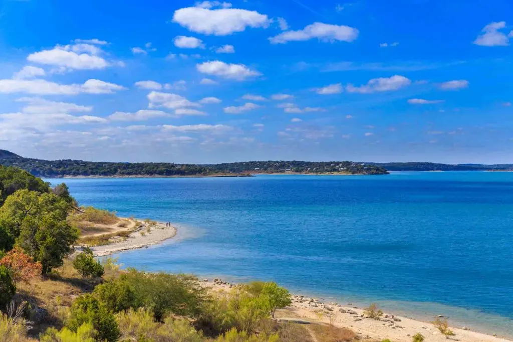 Relaxing at Comal Park Beach is one of the fun things to do in Canyon Lake, Texas