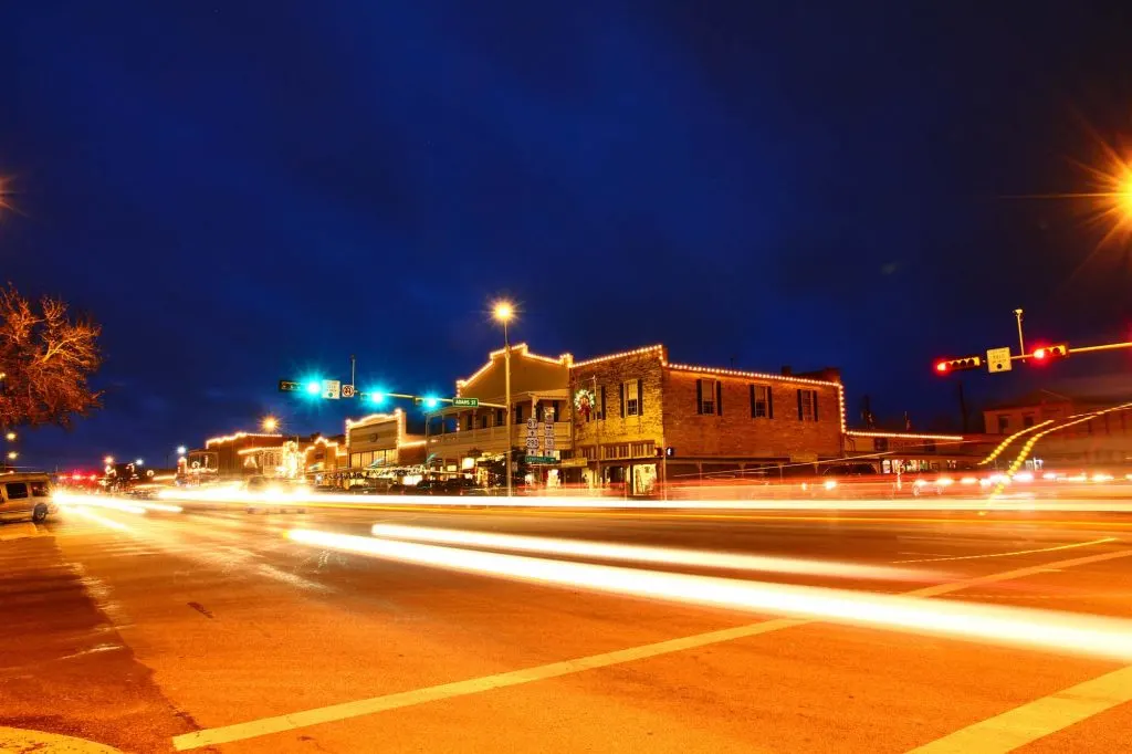 Christmas Lights in Fredericksburg