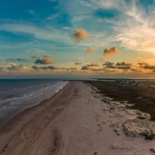 Matagorda Beach is one of the beaches near Houston