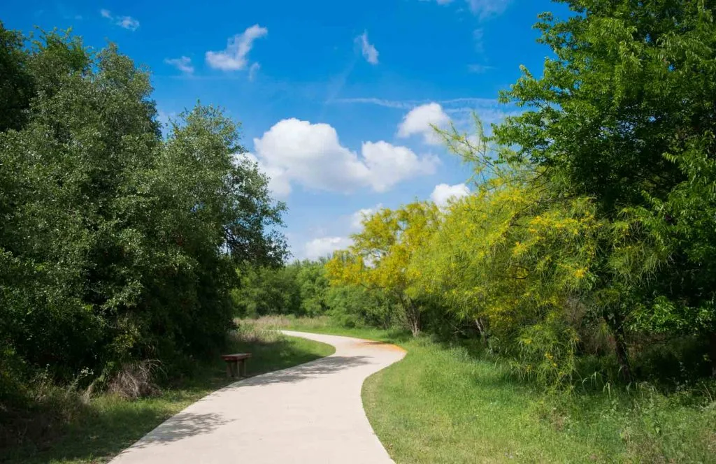 Spring Creek Greenway offers the best hiking in Houston