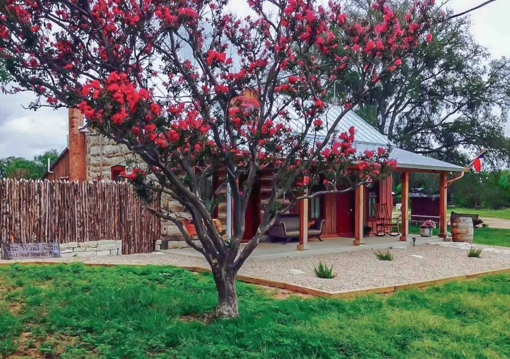 Romantic cabin in Fredericksburg TX