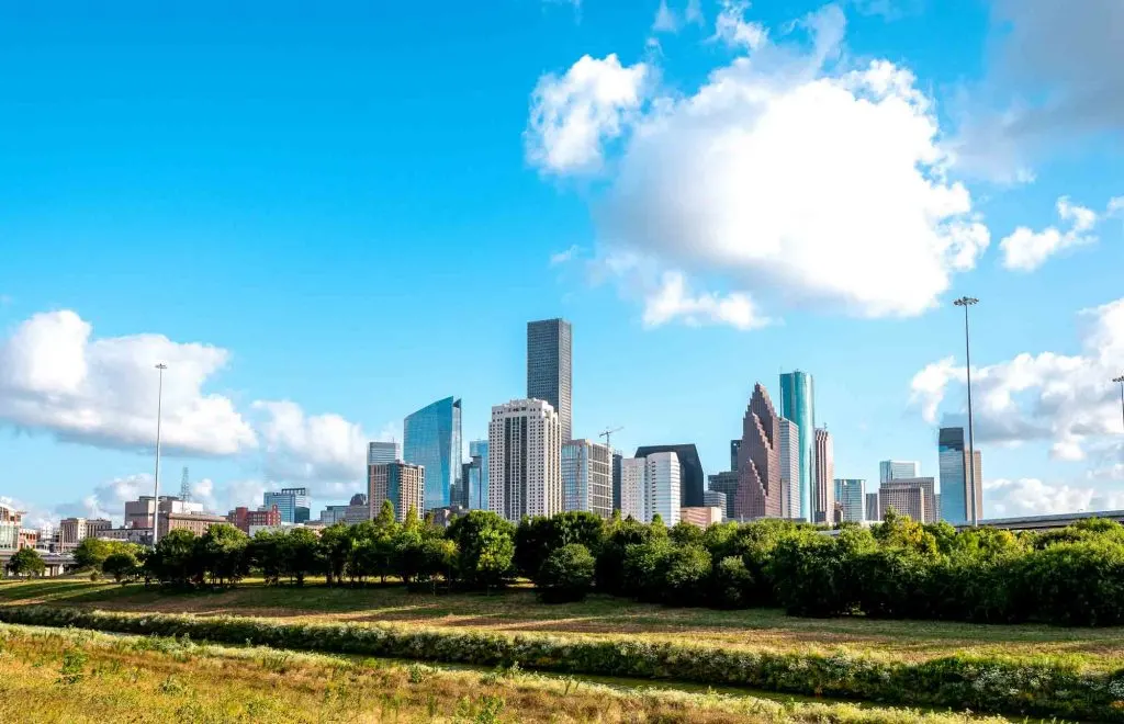 White Oak park has some of the best trails for hiking in Houston