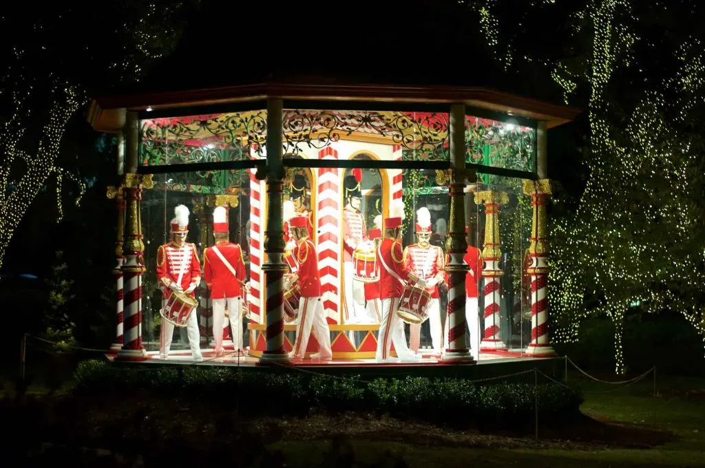 Paying a visit to the North Pole at the Pauline and Austin Neuhoff Christmas Village is one of the best ways to spend Christmas in Dallas