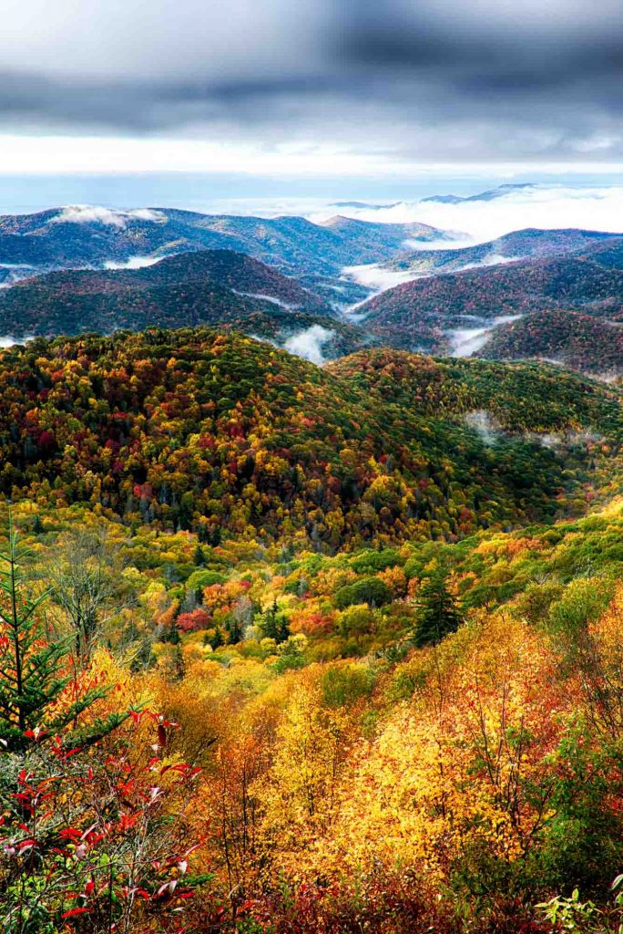 Asheville, North Carolina is one of the best fall vacations in the USA