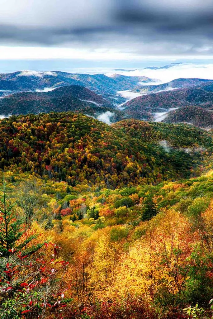 Asheville, North Carolina is one of the best fall vacations in the USA