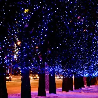 Lighting up the Night at Frisco’s Christmas in the Square is one of the ways to enjoy Christmas in Dallas