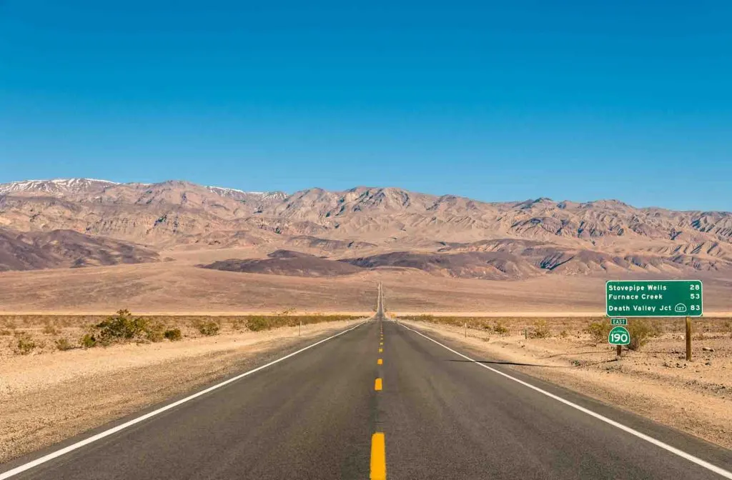 Death Valley National Park is one of the fall vacations in the USA