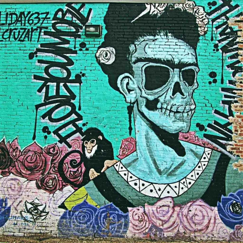 Frida Kahlo mural is one of the best murals in Dallas