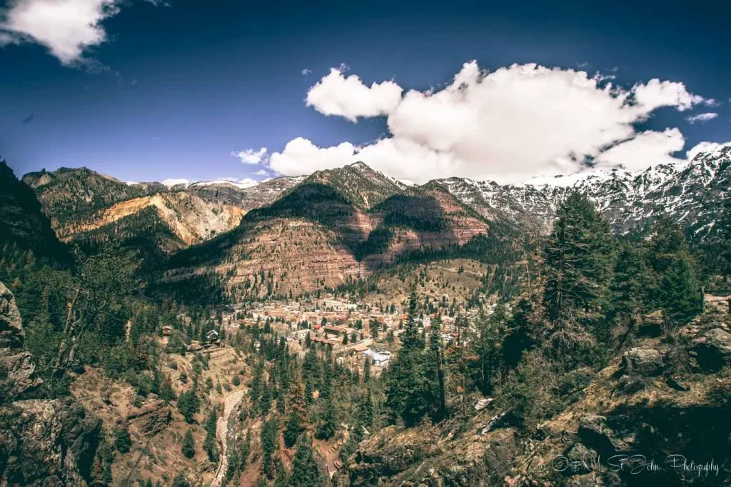 Ouray, Colorado is one of the best fall vacations in the USA
