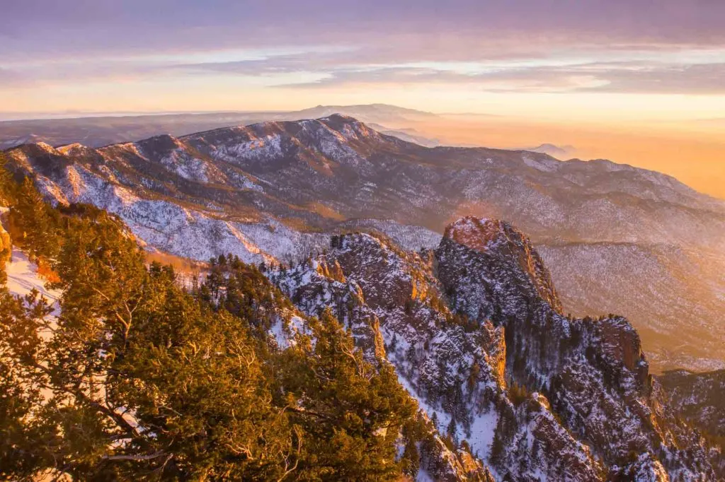 Cibola National Forest, New Mexico is one of the winter vacations in the US