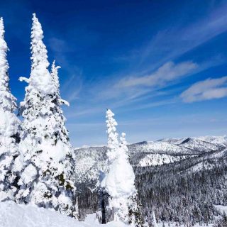 Whitefish, Montana is one of the best winter vacations in the US