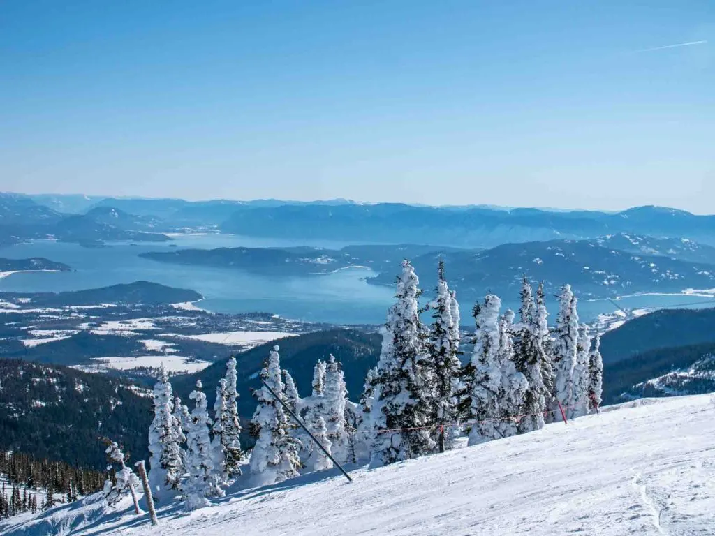 Sandpoint, Idaho is one of the best winter vacations in the US