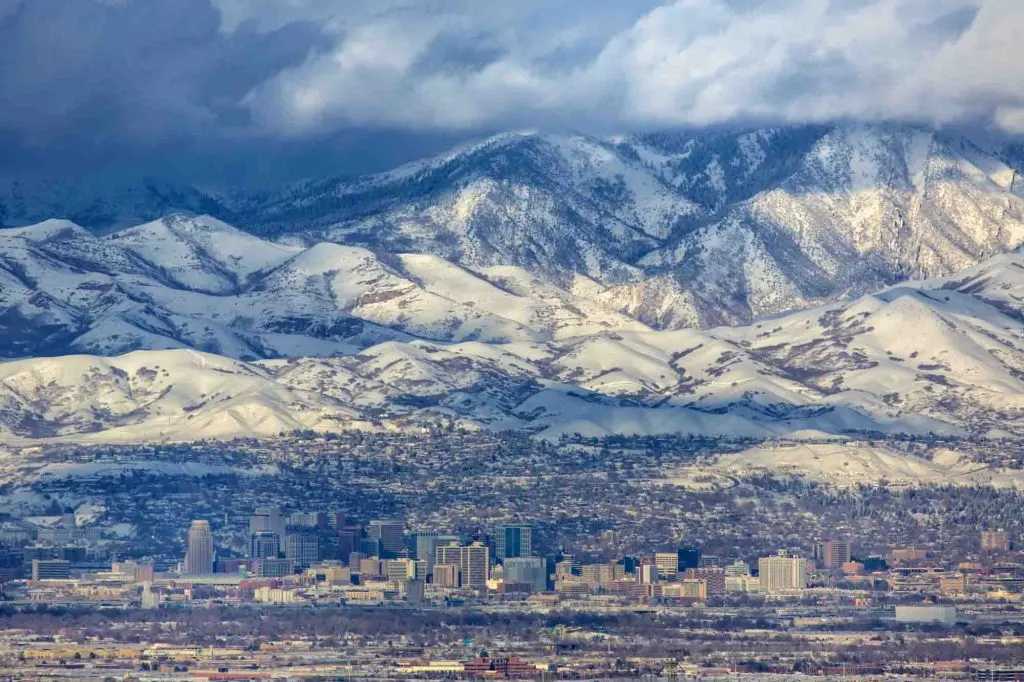 Salt Lake City, Utah is one of the best winter vacations in the US