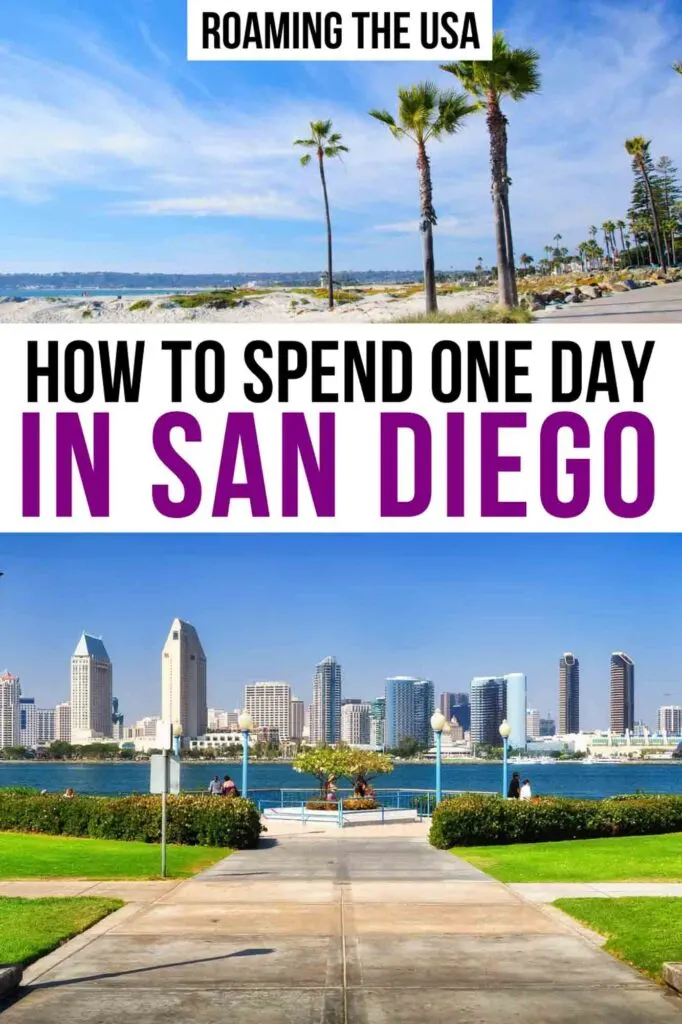 One Day in San Diego Pinterest Graphic