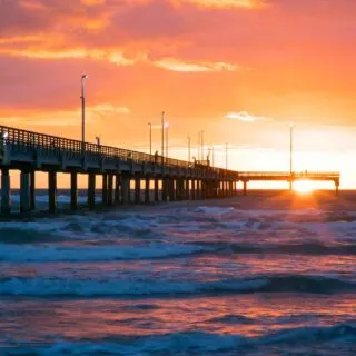 Enjoying the View From Bob Hall Pier is one of the fun things to do in Corpus Christi, TX
