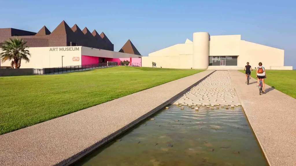 Exploring the Art Museum of South Texas is one of the best things to do in Corpus Christi, TX