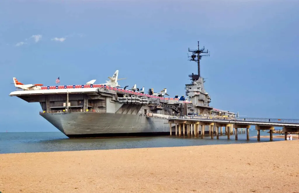 Learning at the USS Lexington Museum is one of the best things to do in Corpus Christi, Texas