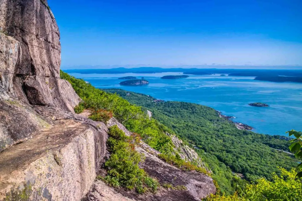 Precipice Trail is one of the best hikes in Acadia National Park