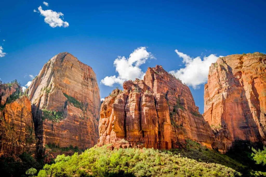 Zion National Park is one of the best best spring break destinations in the US