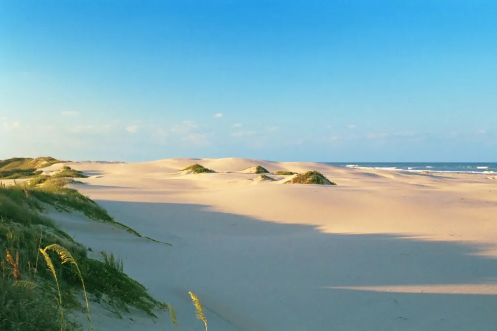 Sleeping under the stars at the South Padre Sand Dunes is one of the best things to do on South Padre Island, TX