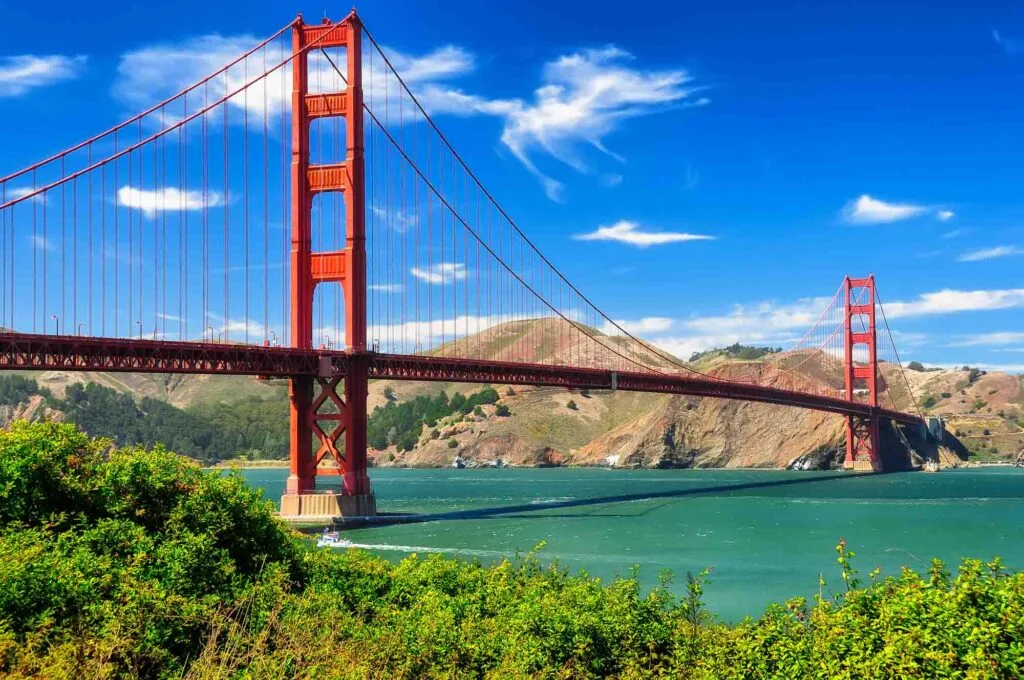 The Golden Gate Bridge is perhaps the most famous among the famous bridges in the US