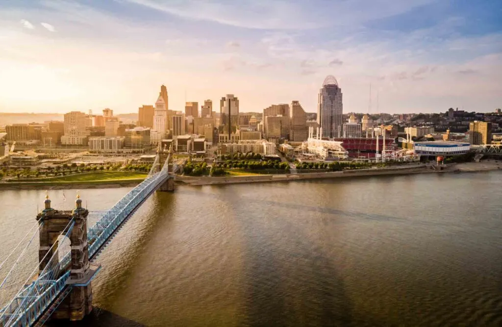 Cincinnati, Ohio  is one of the most romantic getaways in the United States for couples