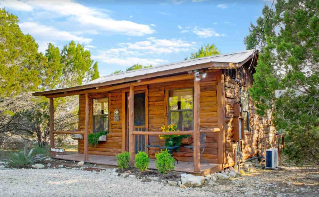 This Private, Cozy, and Romantic Cabin is one of the best cabins in Wimberley, Texas