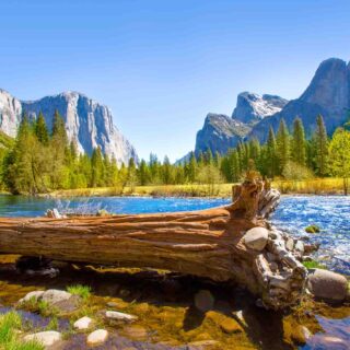Yosemite National Park, California is one of the best summer vacations in the USA