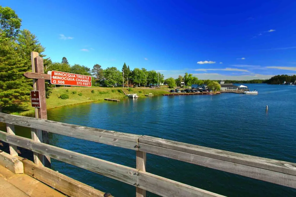 Minocqua, Wisconsin is one of the most romantic getaways in the United States