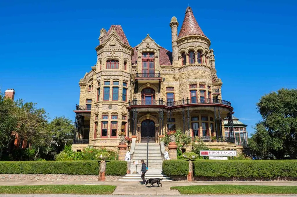 Visiting Bishop’s Palace is one of the best things to do in Galveston, TX
