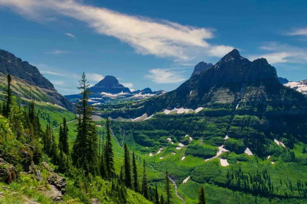 Granite Park via Highline Trail is one of the best hikes in Glacier National Park