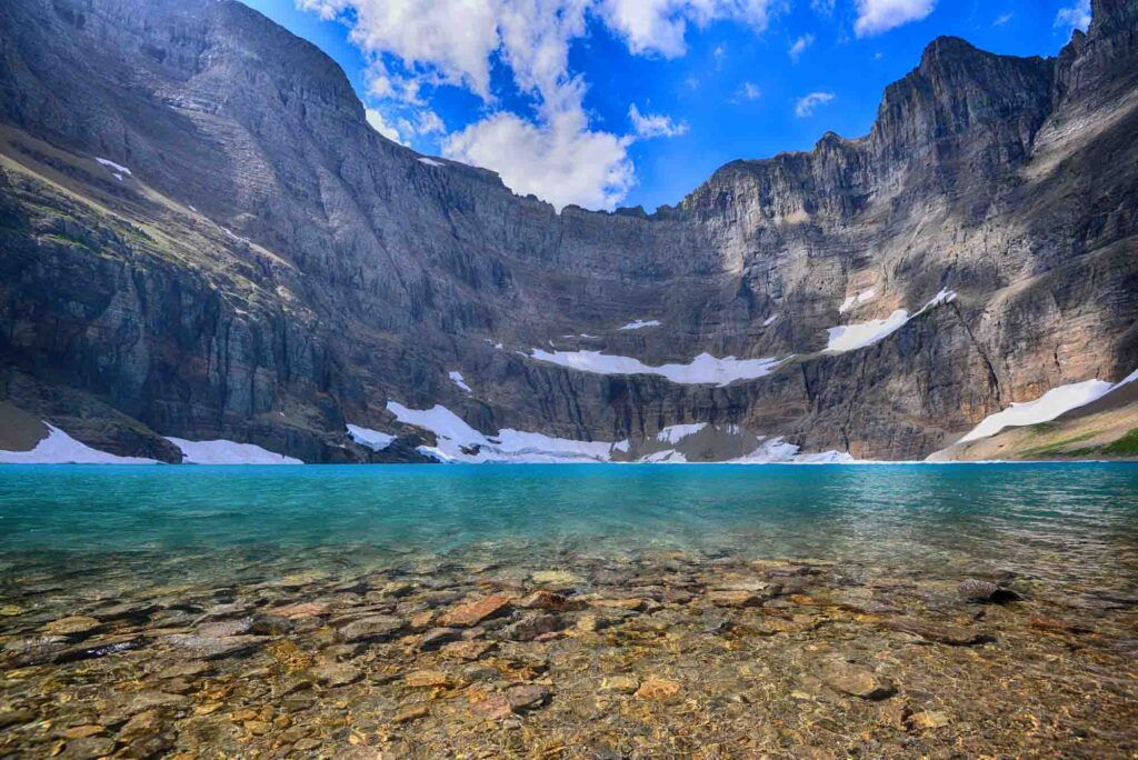 Iceberg Lake is one of the best hikes in Glacier National Park
