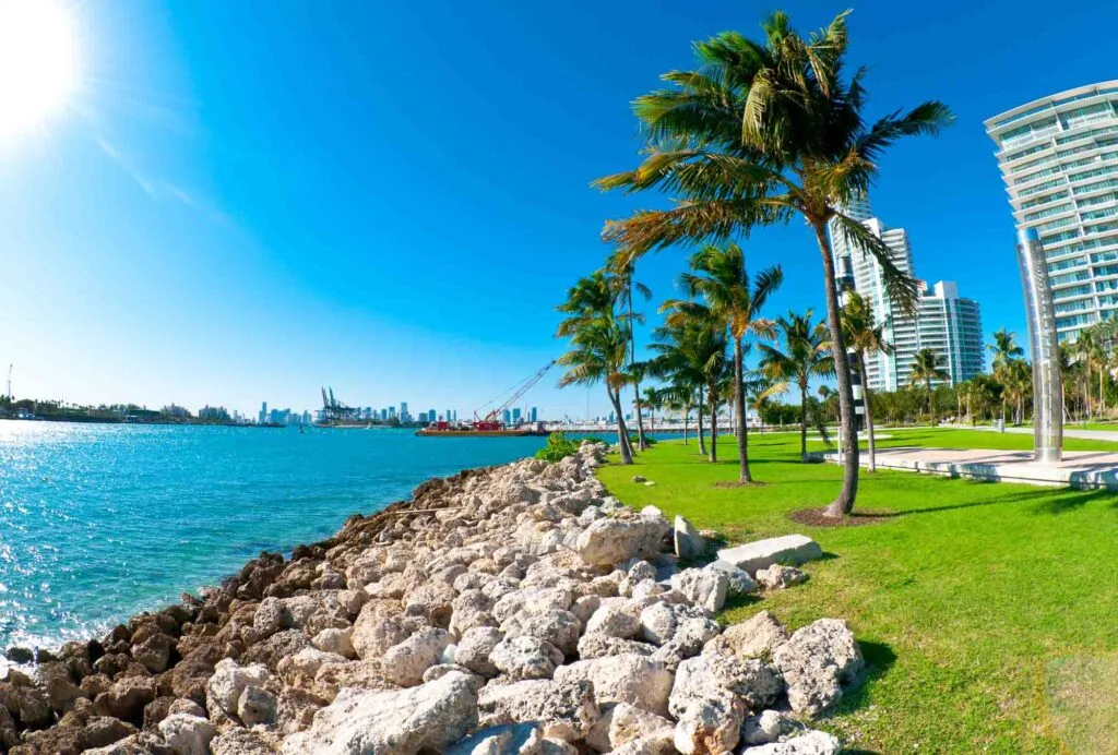 Miami, Florida is one of the most romantic getaways in the United States