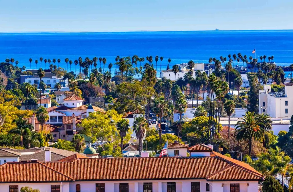 Santa Barbara, California is one of the romantic destinations in the USA