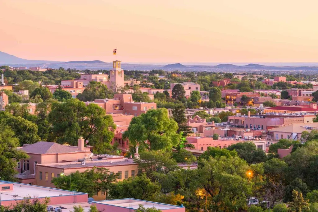 Santa Fe, New Mexico is one of the most romantic getaways in the United States for couples