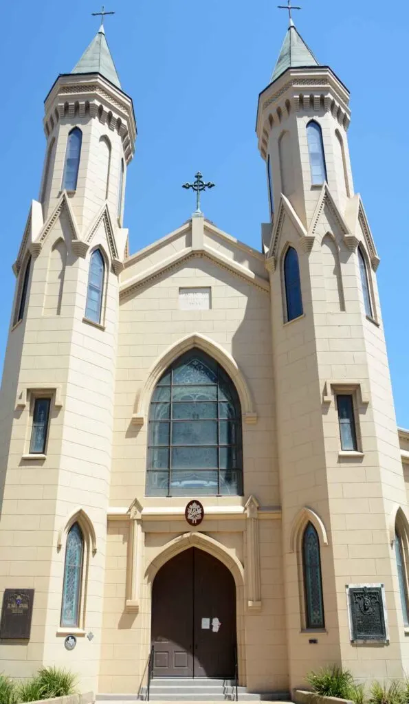 Attending mass at St. Mary Basilica is one of the spiritual things to do in Galveston, TX
