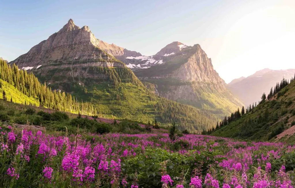 Glacier National Park is one of the best places to visit in the US