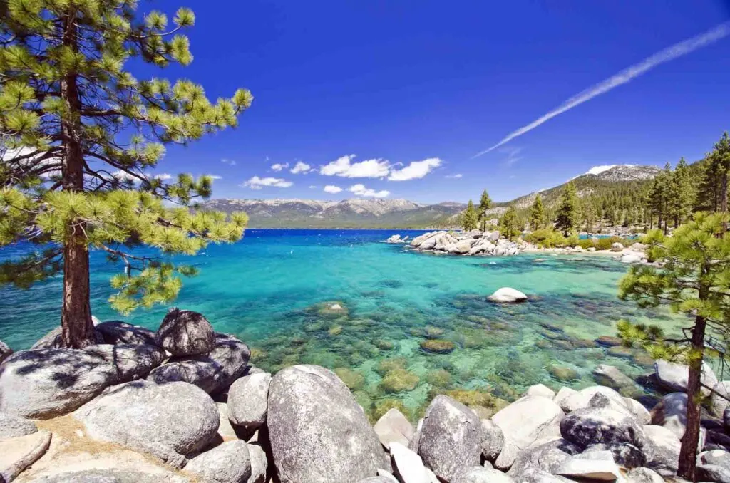 Visiting the Lake Tahoe is one of the best things to do in California