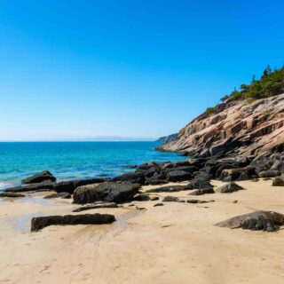 Sand Beach is one of the US destinations not to miss