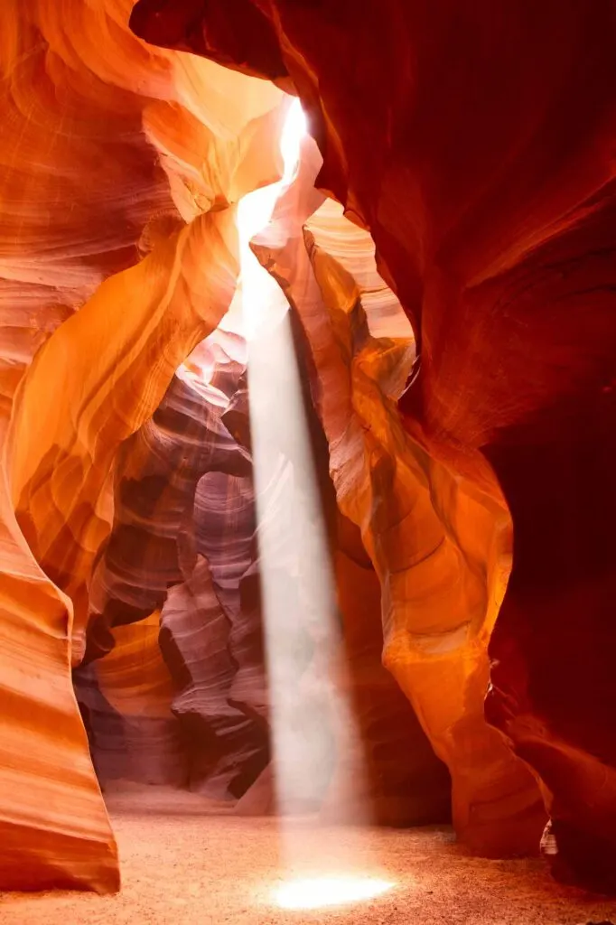 Antelope Canyon is one  of the best places to visit in the US