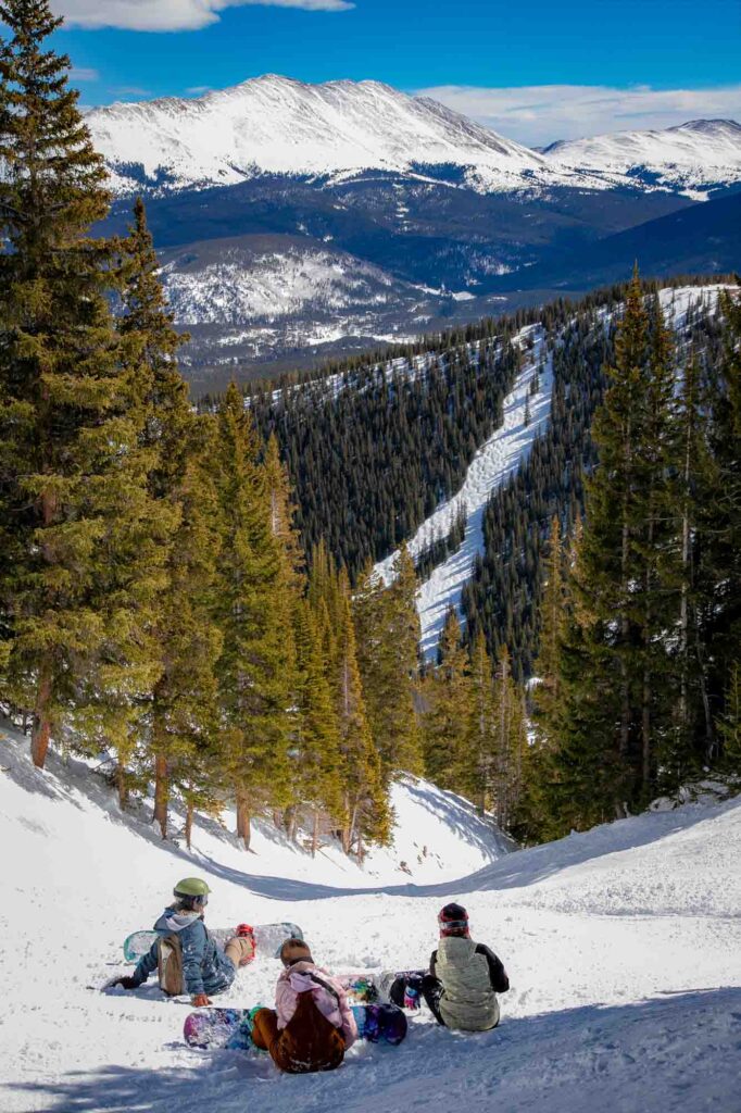 Breckenridge is one of the best places to visit in December in the USA