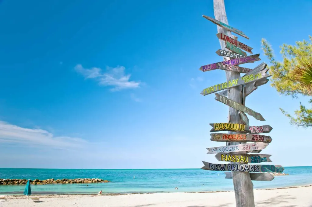 Key West is one of the best places to visit in November in the USA