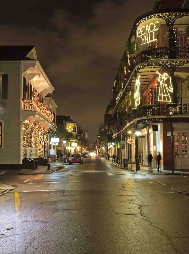 New Orleans is one of the best places to visit in December in the USA