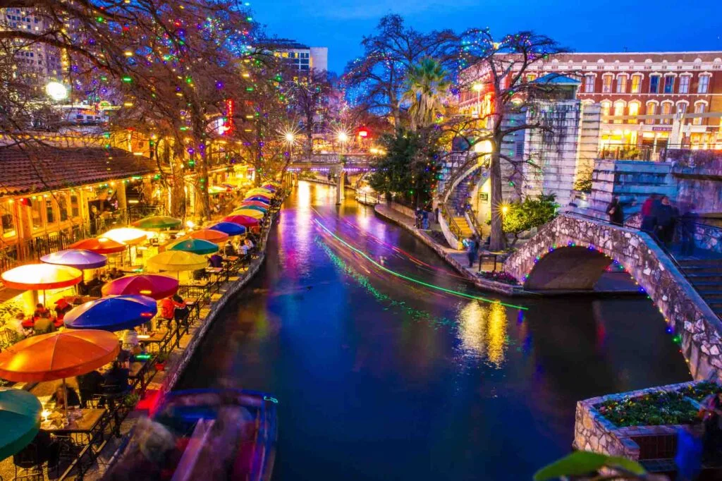 San Antonio is one of the best places to visit in December in the USA