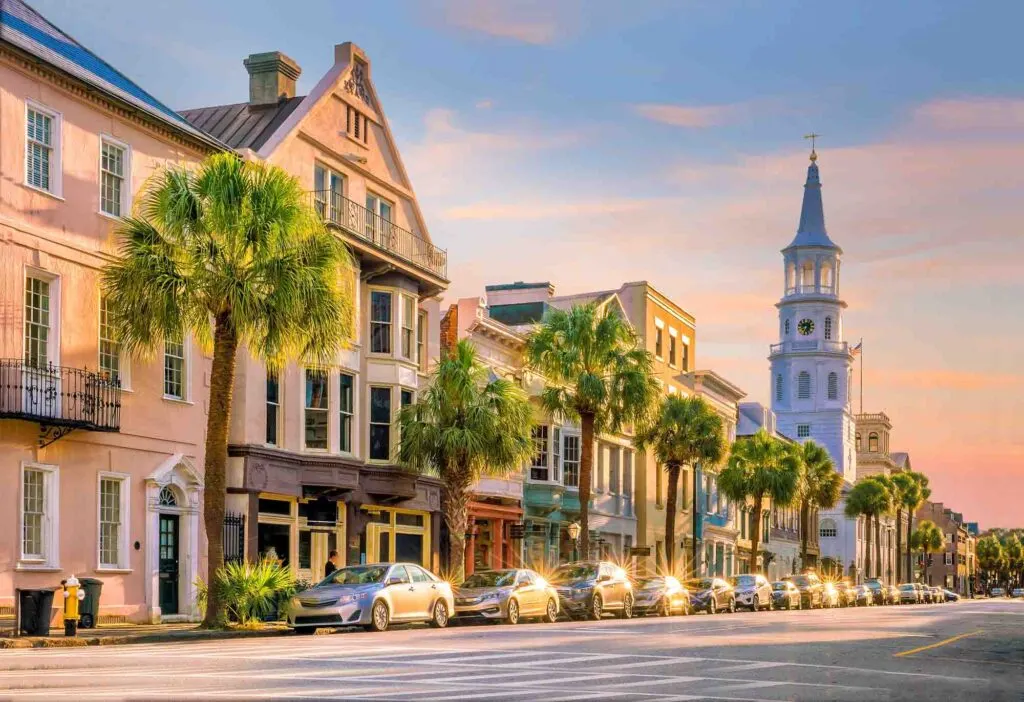 Charleston is one of the best places to visit in November in the USA