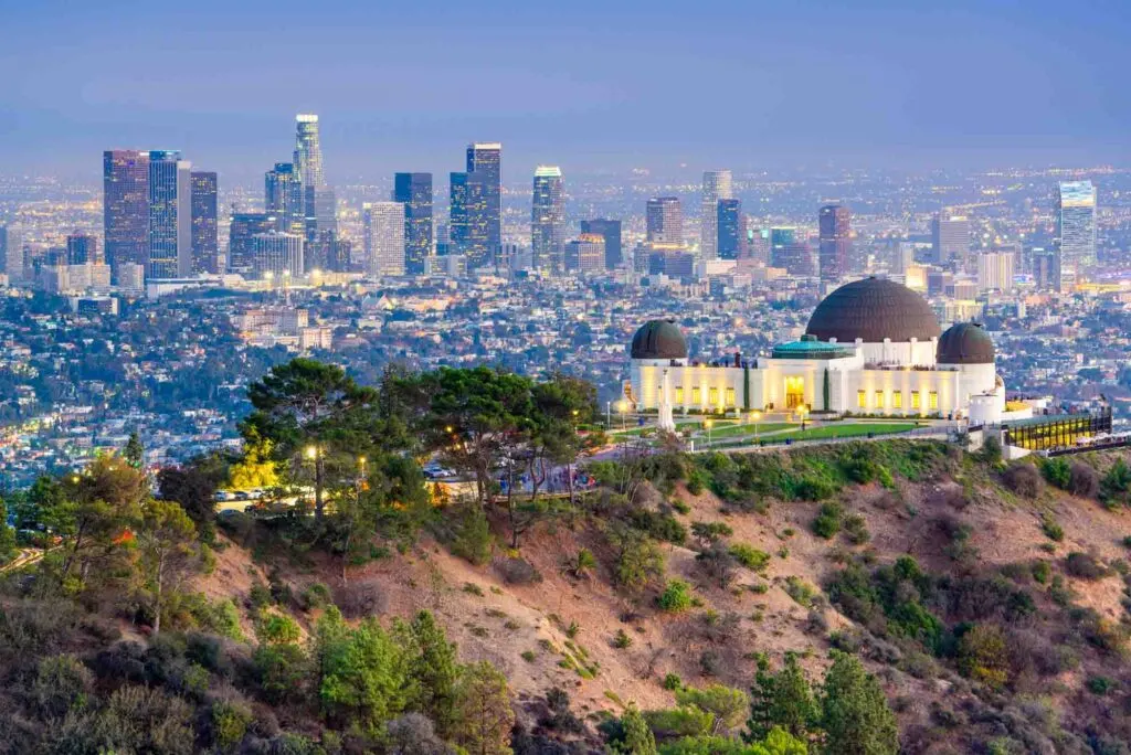 Star-crossed lovers would love an LA date night at the world-famous Griffith Observatory