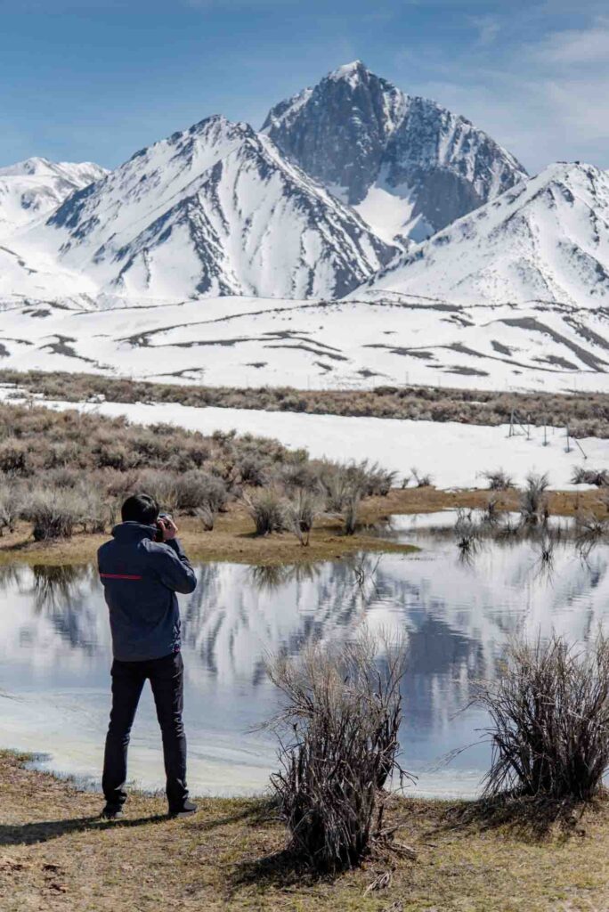 Mammoth Lakes is one of the best places to visit in December in the USA