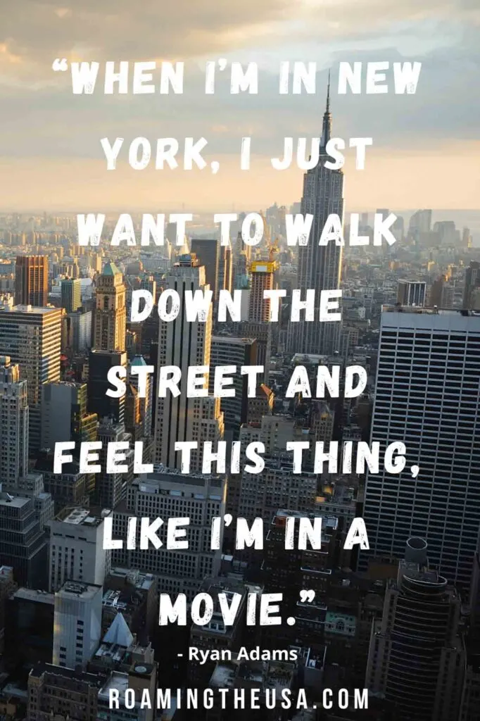 121 Quotes About New York & Epic New York Instagram Captions - Roaming the  USA